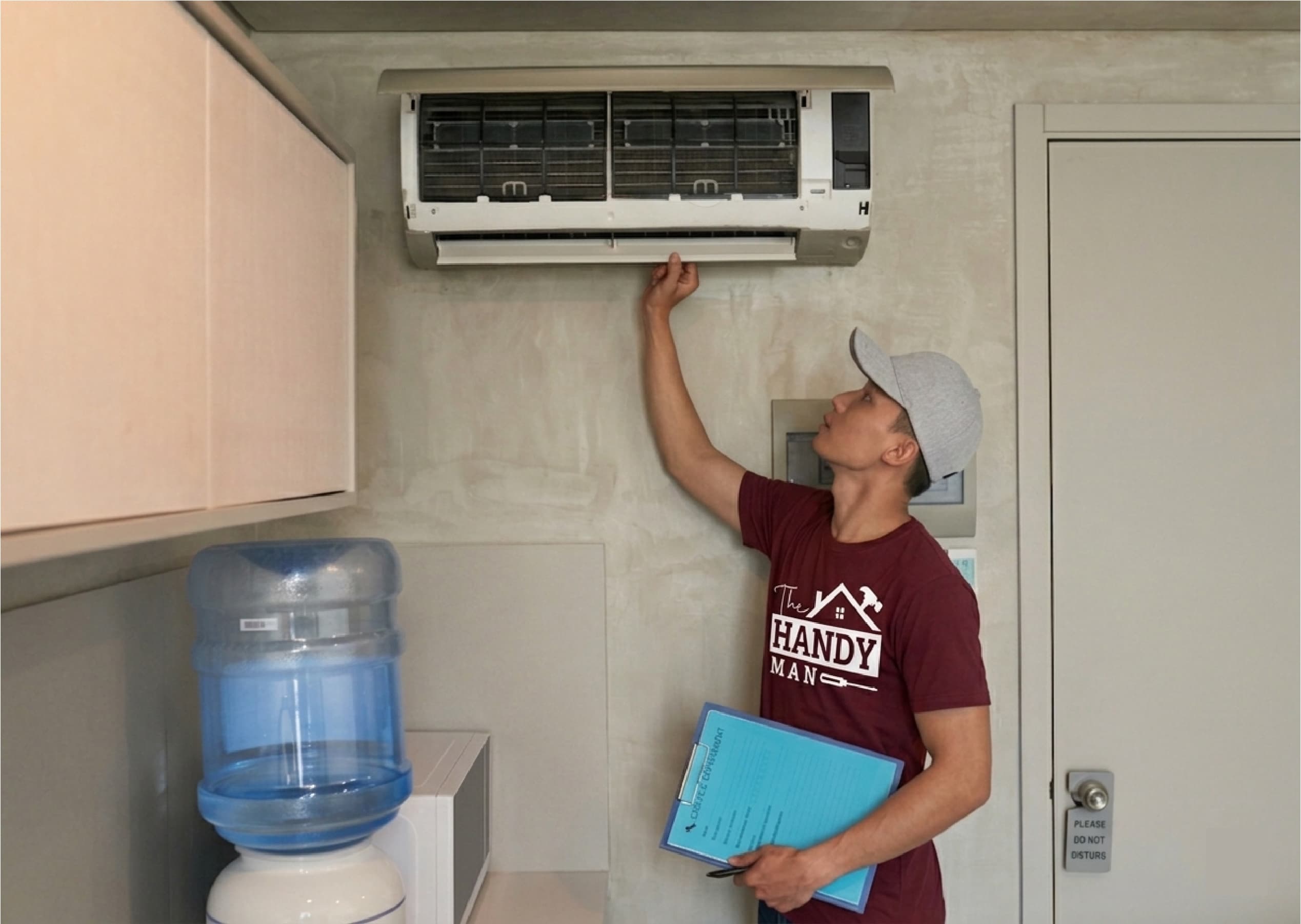 Professional AC maintenance